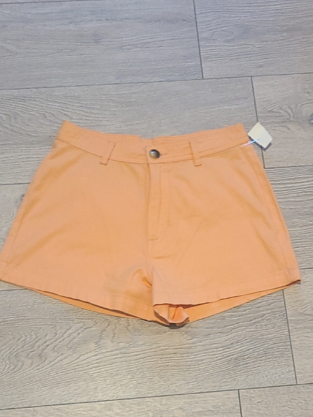 Billabong High-Waist Peach Chino Shorts